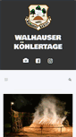 Mobile Screenshot of koehlertage.de